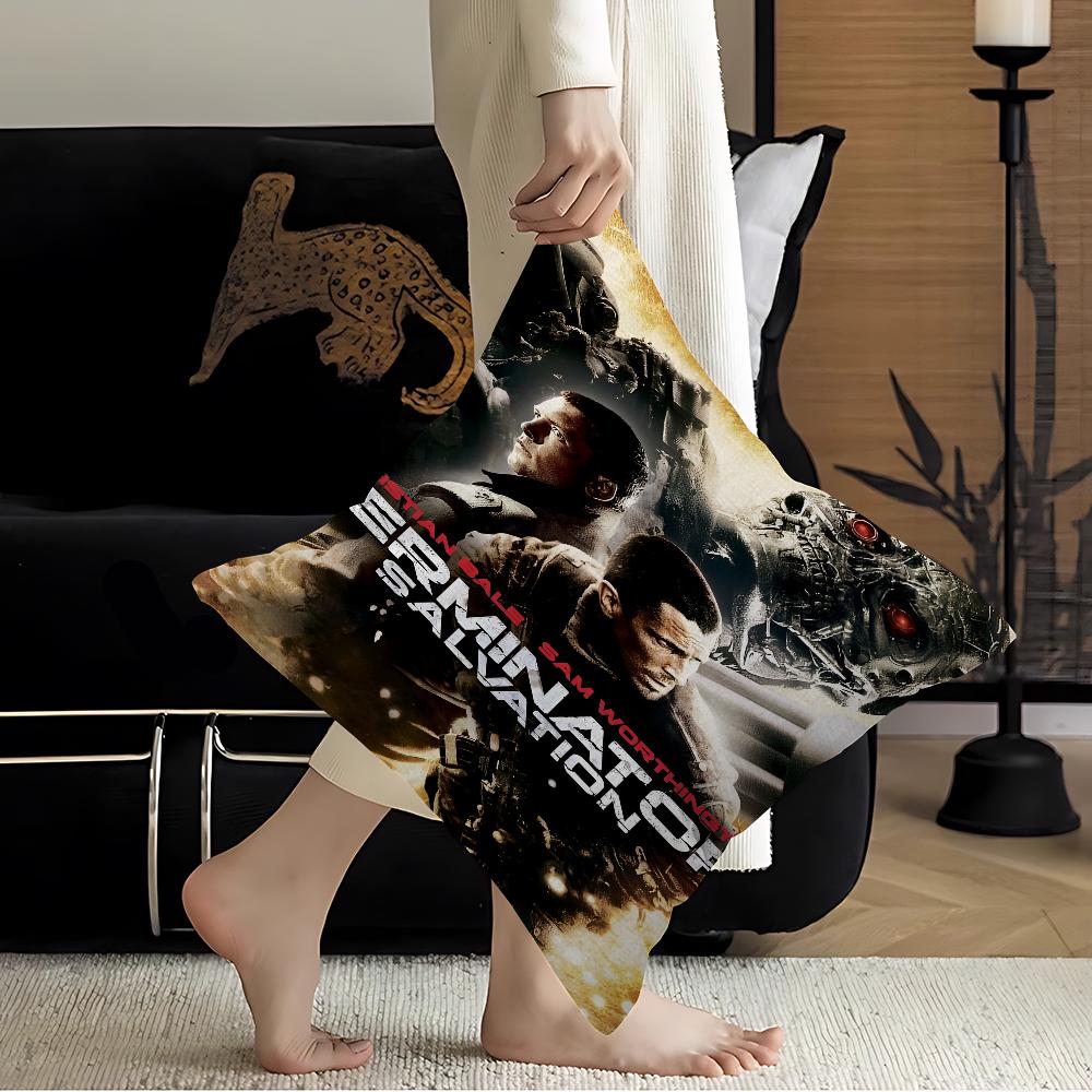 Movie T-TERMINATOR Cushion Cover Pillow Cover Decor Pillowcase Printed Cushion Case For Couch