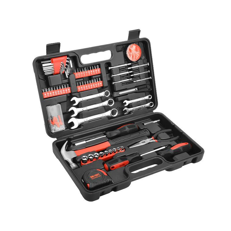 146-Piece Portable Multi-Functional Tool Set for Car Emergency and Household Repairs