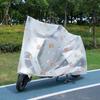 New PE Motorcycle Cover Rain-proof UV Protect Bike Cover Dustproof Electric Vehicle Bike Scooter Covers Outdoor