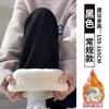 Womens Fleece Lined Sweatpants Straight Leg Loose Casual Trousers Fall Winter
