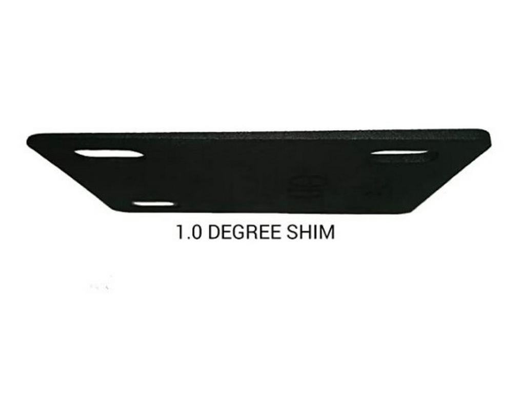 Selectable Plastic Guitar Neck Angle Shim