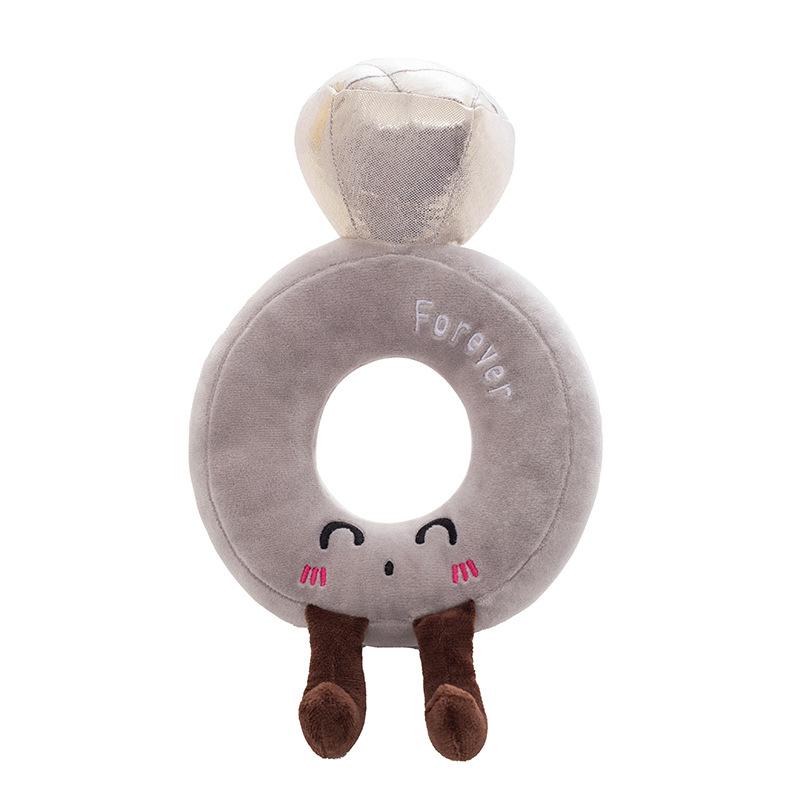 

Плюшевая игрушка Кукла любви Конверт для девочек на кровати Кукла Бриллиантовое кольцо Украшения 8 дюймов Кукла для игрового автомата 20cm