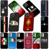 Silikonhülle für Motorola Moto G86 G14 G35 G34 G45 G55 G64 G75 G85 G24 G15 G54 G57 Power Handyhülle Italien Flagge