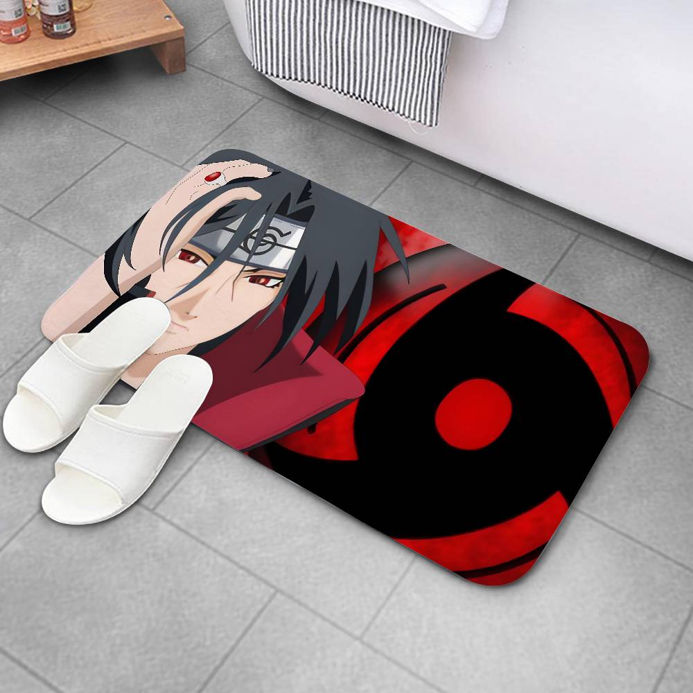 N-narutoS-Itachi-U-uchiha Fußmatte für Wohnzimmer Kissen Modern Weich Flauschig Heimteppich für Kinderzimmer Spielteppich