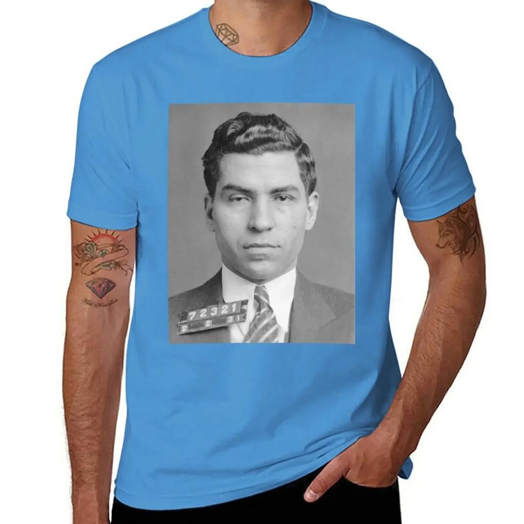 Lucky Luciano's Musgshot T-Shirt quick drying for a boy sports fans t shirts men