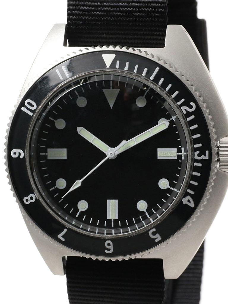 [BEAMS 100 Masterpieces] [BEAMS PLUS] BENRUS X BEAMS PLUS Special Edition TYPE I Men's Watch, SILVER FREE, 38480003707