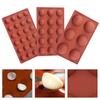 FAIS DU 3D Round Half Sphere Silicone Chocolate Mold Set Candle Mold For Baking Pastry Soap Forms Bakeware Cake Decorating Tools