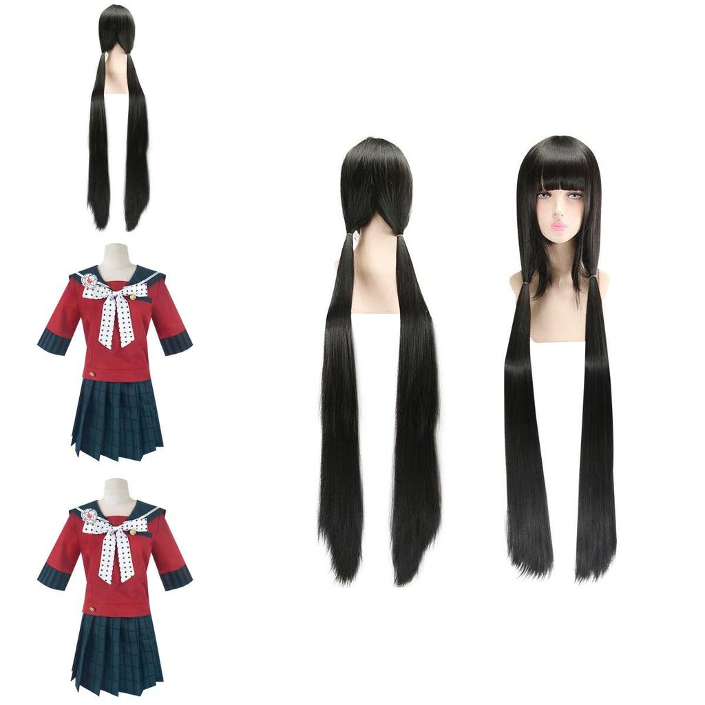 Authentic Danganronpa Harukawa Maki School Uniform Cosplay Costume Jacket Skirt Set Outfit For Women