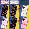 Kirschfrucht Süße Collage Handyhülle Für Samsung Galaxy S24 Ultra S9 S10 S20 FE S21 S22 S23 Plus S25 Ultra Rückseite