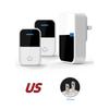 Wireless Waterproof Battery-Free Doorbell - US/EU Standard, One-to-Two Unit