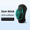 1Pair Thickened protection Men Sports Kneepad Elastic Knee Pads Support Fitness Gear Basketball Brace Protector Male NonSlip Pad