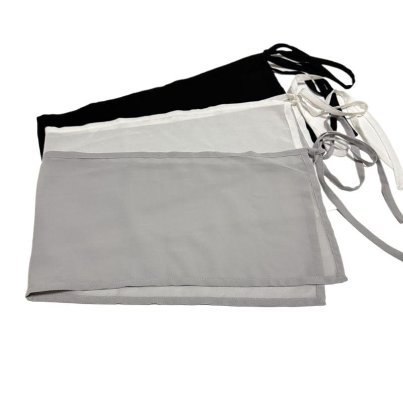 Cubierta de Cadera Pañuelo de Cadera Cinturón para Atar Accesorios para Fotos Corsé de Color Sólido para Adultos Niños Falda de Cadera Tocado Sencillo