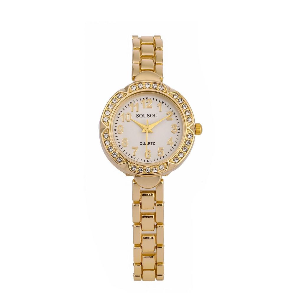 Damklockor Roséguld Kvarts Armbandsur Urtavla Klocka Gåvor