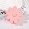 2023 New Chrysanthemum Matt Flower Plastic Hair Claw Clips Large Size for Women & Girls Thick Hair