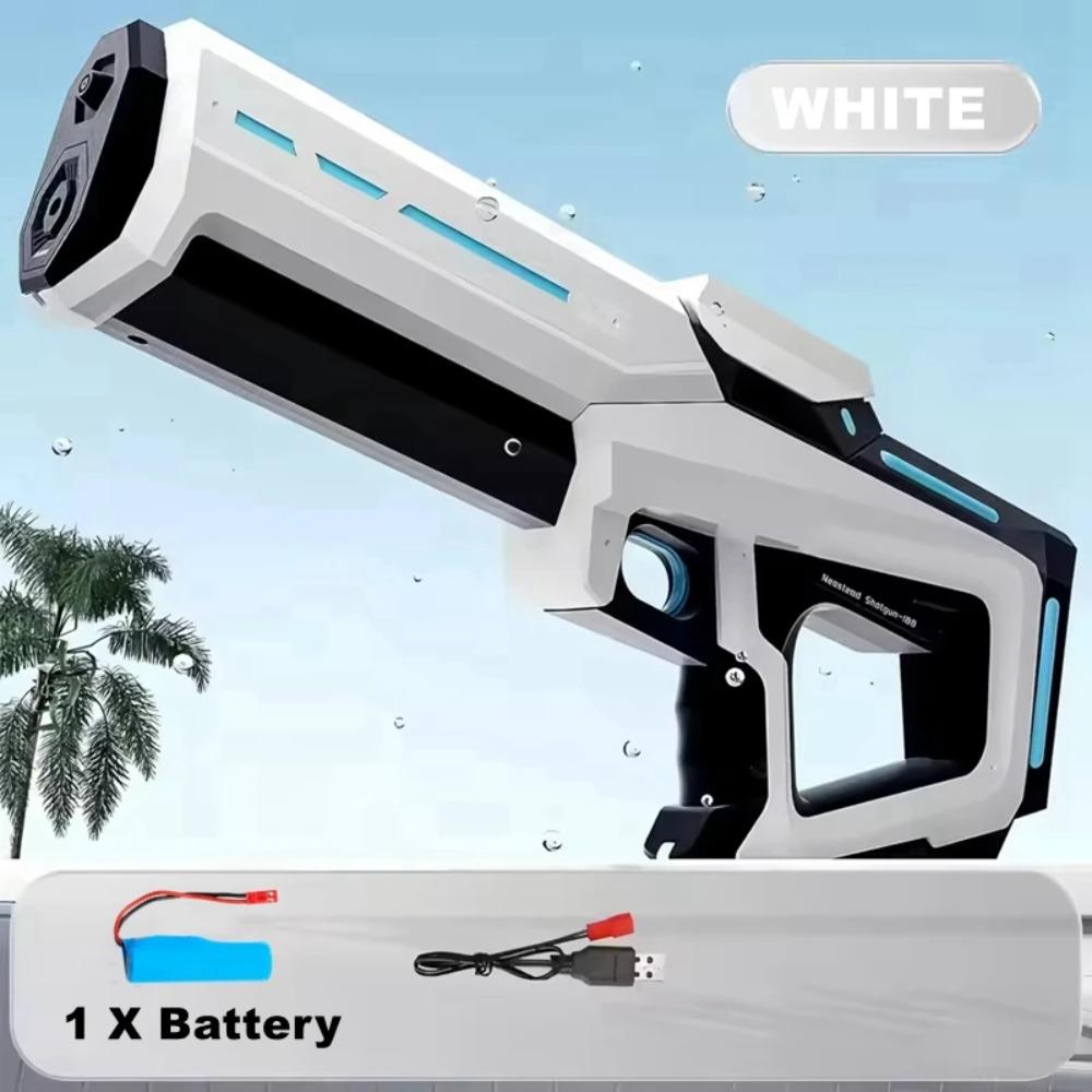 Vollautomatische Elektrische Wasserpistolen Spielzeuge 43cm Tragbar Kinder Erwachsener Sommer Strand Draußen Kampf Fantasie Spielzeug für Jungen Kinder Spiel