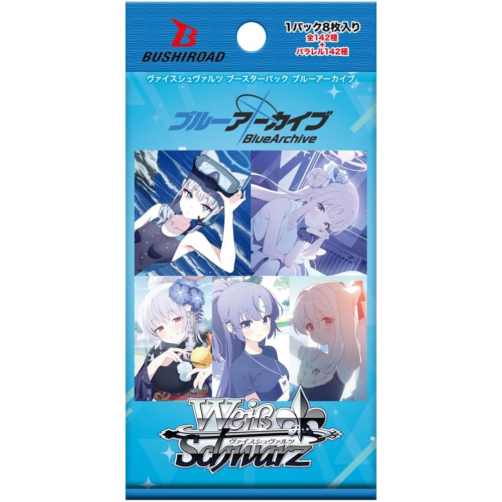 Weiss Schwarz Booster Pack Blue Archive 12 Packs Box