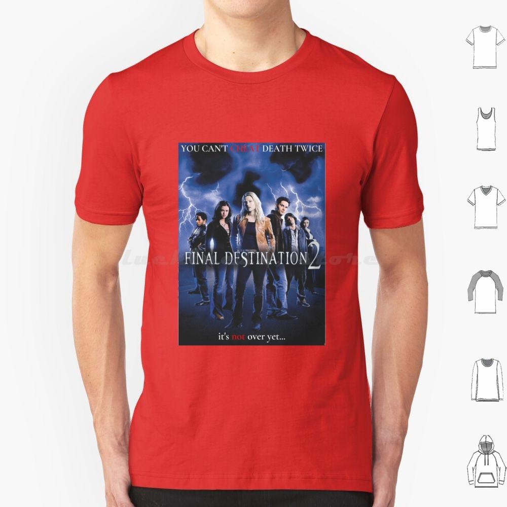T-shirt Final Destination 2 Uomo Donna Bambini 6xl Film Final Destination Cinema Horror Suspense Final Destination 2 Avventura Paura