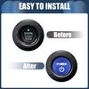 INFINAUTO Engine Start Stop Button Cover for Honda New Vezel RV Series Ignition Starter