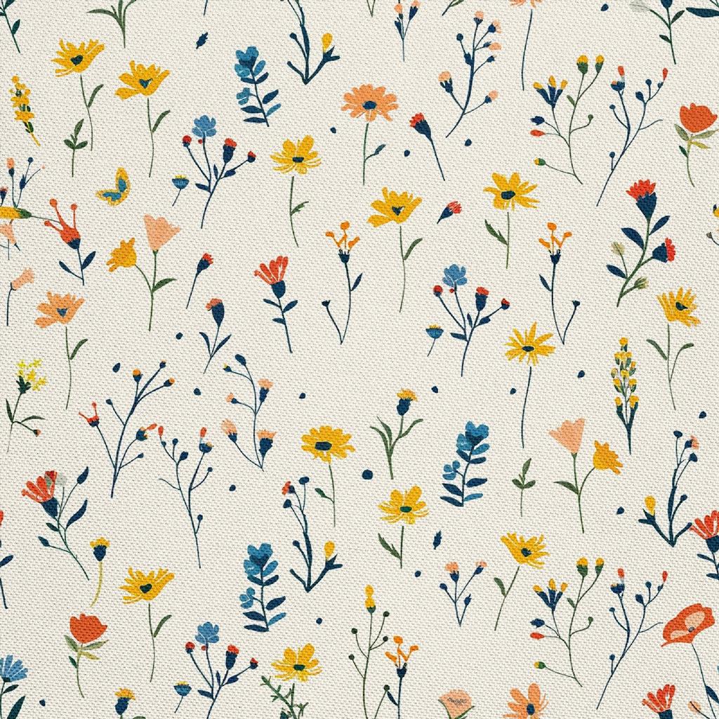 Outdoor Dekostoffe Oxford - Motiv Frühling I Dx7628