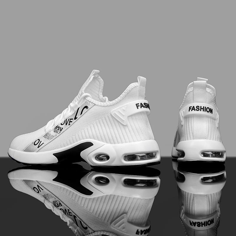 Fashion Lightweight Men's Sports Shoe Breathable Mesh Casual Shoes Summer Running Jogging Walking Shoes 2025 New Fashionable Flat Shoes