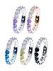 Macier [S925] Half Tennis Ring Collection_5 Colors (Type A)