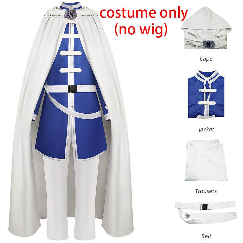 

Himmel Cosplay Costume Shawl Cloak Pants Halloween Comic Con For Big Size Himmel Outfits XS