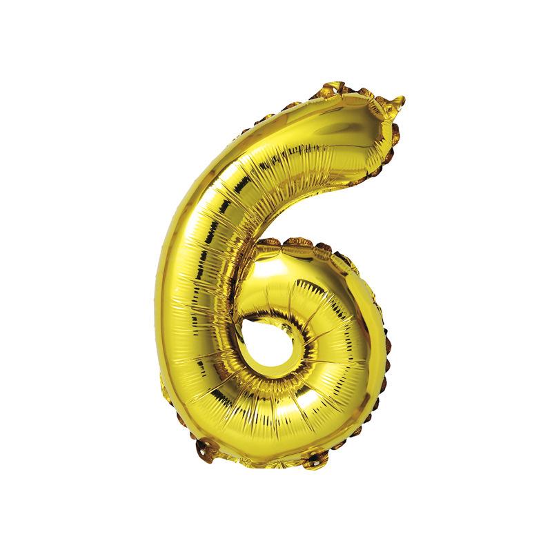 32-Inch Digital Aluminum Balloon for Baby's First Birthday Celebration Decor