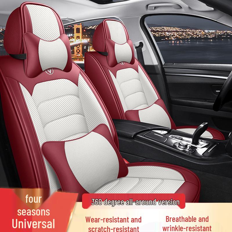 Buick Regal Verano Excelle Leather Car Seat Cover - Full Wrap, Four Seasons, Five-Seater