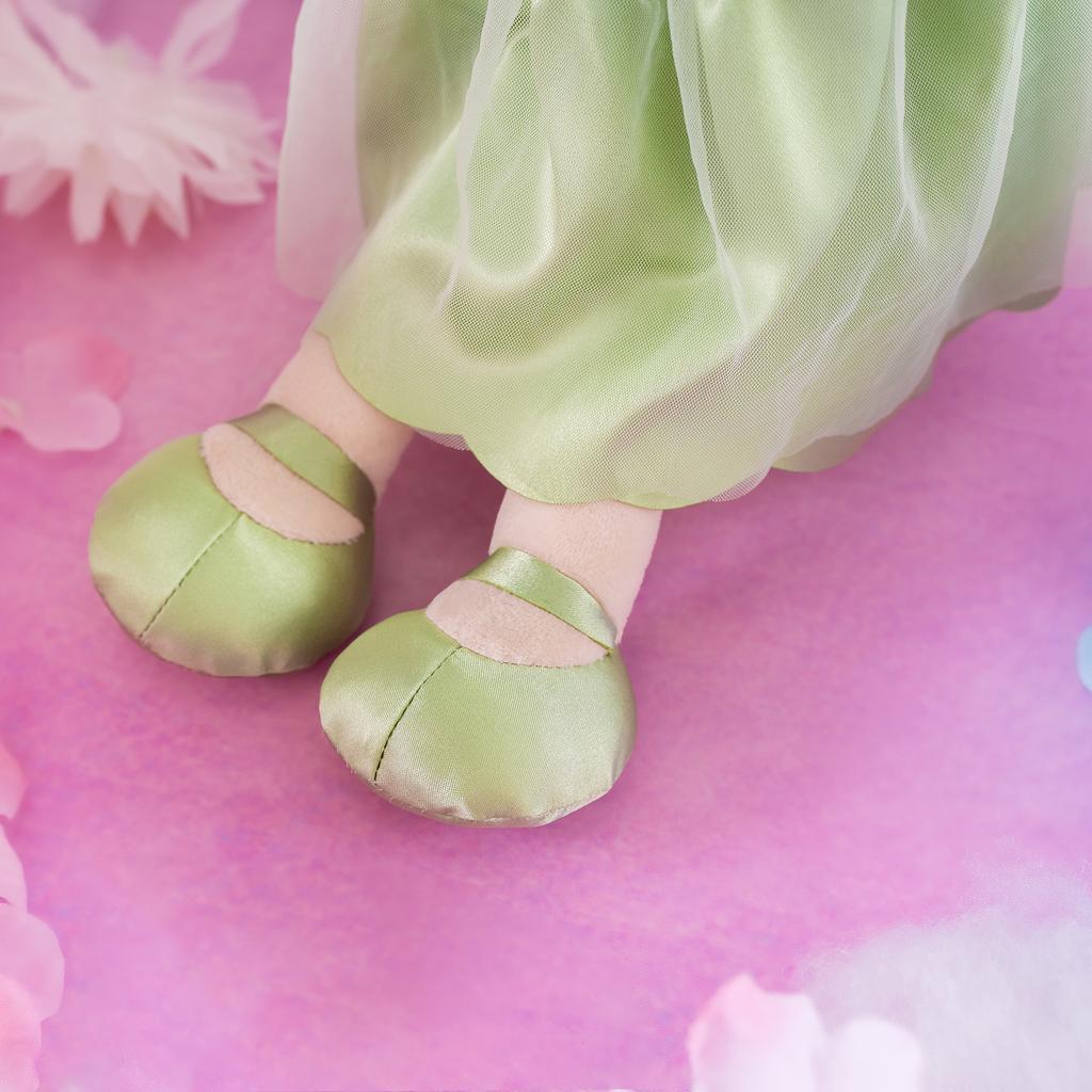 16inches Plush Dolls Angels Princess Dolls Green for Little Girls Birthday Gifts and Baby Shower Christmas Gifts