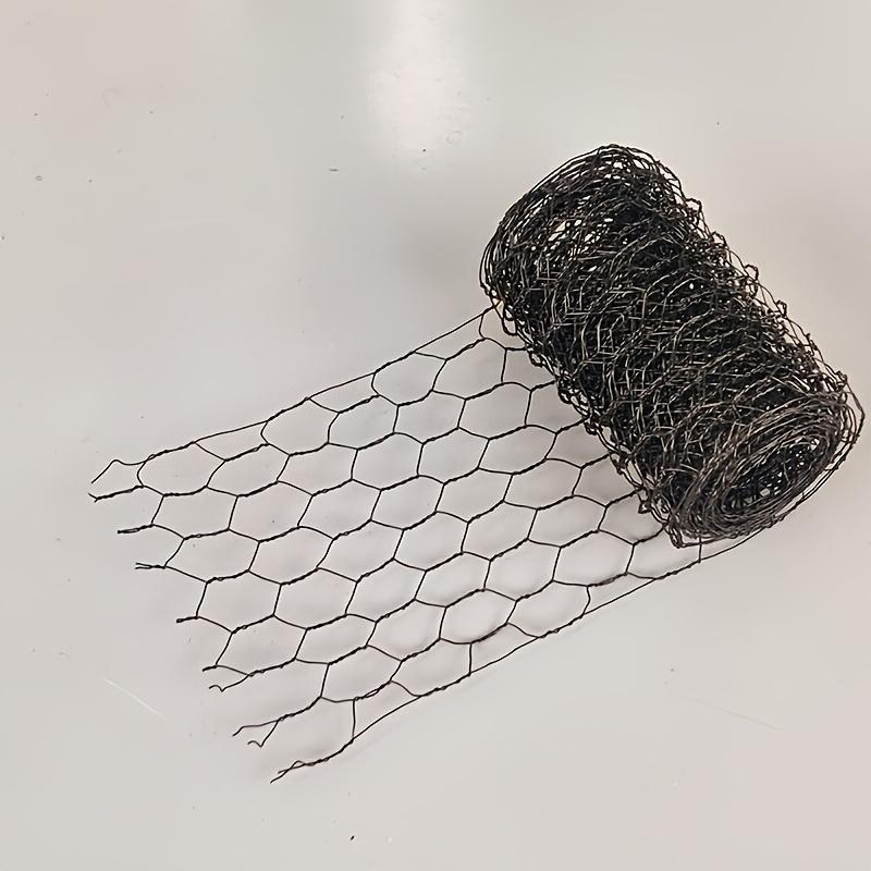

Сітка для огорожі курей Садова сітка для курей Сітка для рукоділля DIY Сітка для птиці Дріт для огорожі курника Міцний 3m чорний