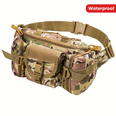 Taktische Jagd-Bauchtasche - Wasserdichte Oxford-Gewebe-Bauchtasche, Geeignet für Ausrüstung, Messer, Taschenlampen und Geldbörsen