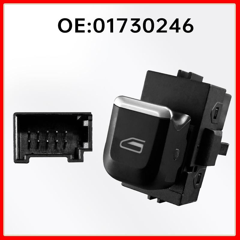 Silver-Edged Single Switch for Geely Boyue Glass Lifter