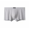 Large Size Men Spring and Summer Pure Color Cotton Loose Breathable Flat Angle Underwear