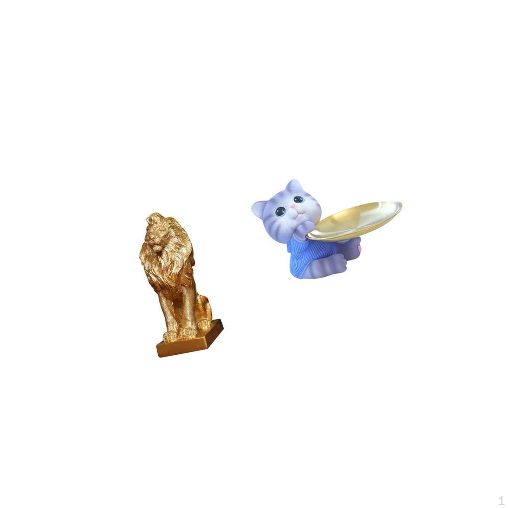 Majestic Sculpture Resin Statue Collectible Tabletop Ornament Decorative Art Figurine Modern Gift