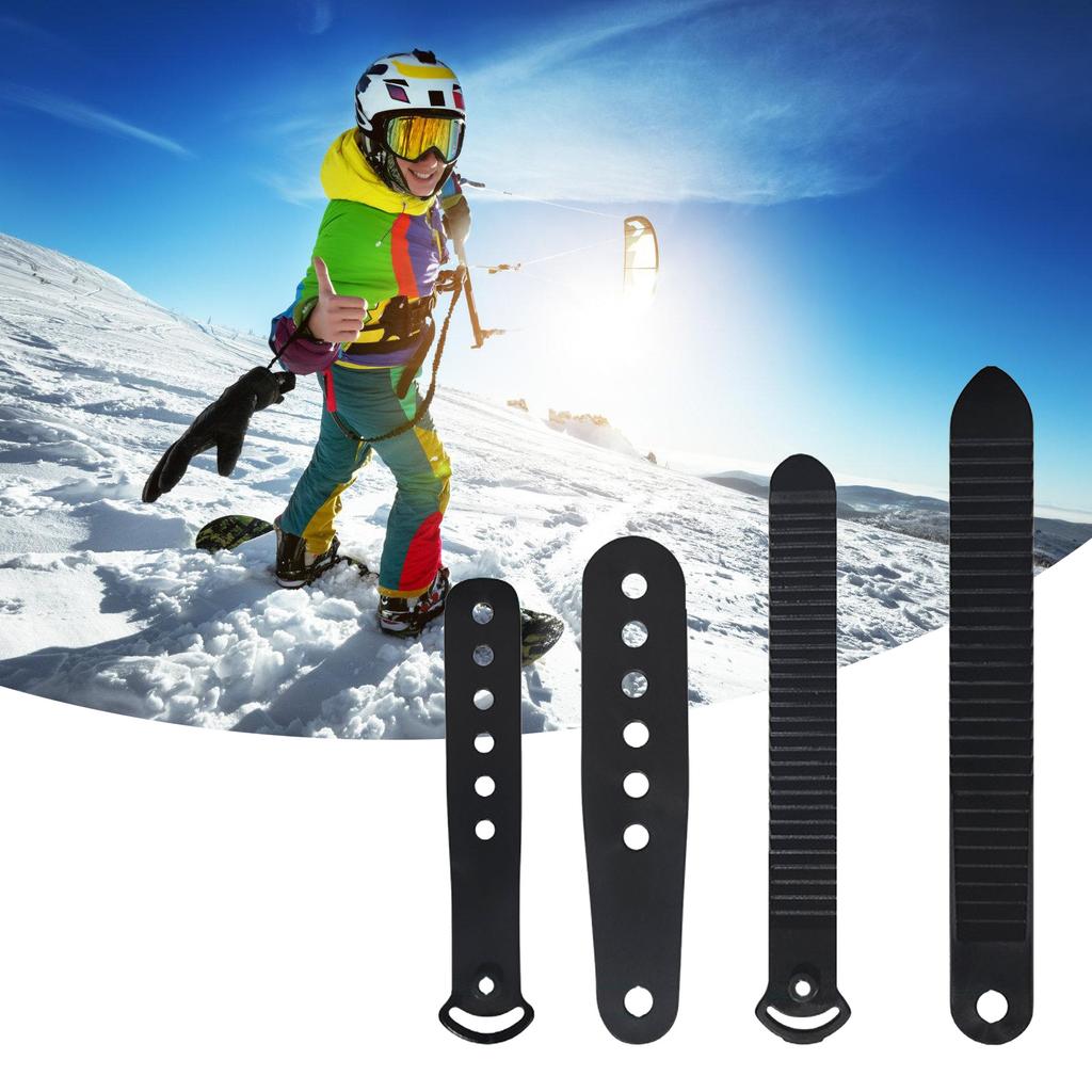 Snowboard Knöchel Ratschengurte Hochelastische Snowboard Bindungs Ratschengurte Leichtgewichtiger Snowboard Ratschengurt