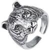 Herren Hip Hop Tigerkopf Tierkreiszeichen Ring - Neujahr Trendiges Accessoire