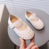 Children Girls' PU Leather Shoes Spring Autumn New Breathable Baby Girl Mary Jane Princess Fashion School Student Loafer