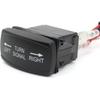 Universal ATV UTV Rocker Switch Turn Signals Street Legal Kit Side by Side Turn Signal Light Flasher Relay Wire Harness for Polaris RZR Ranger Turbo