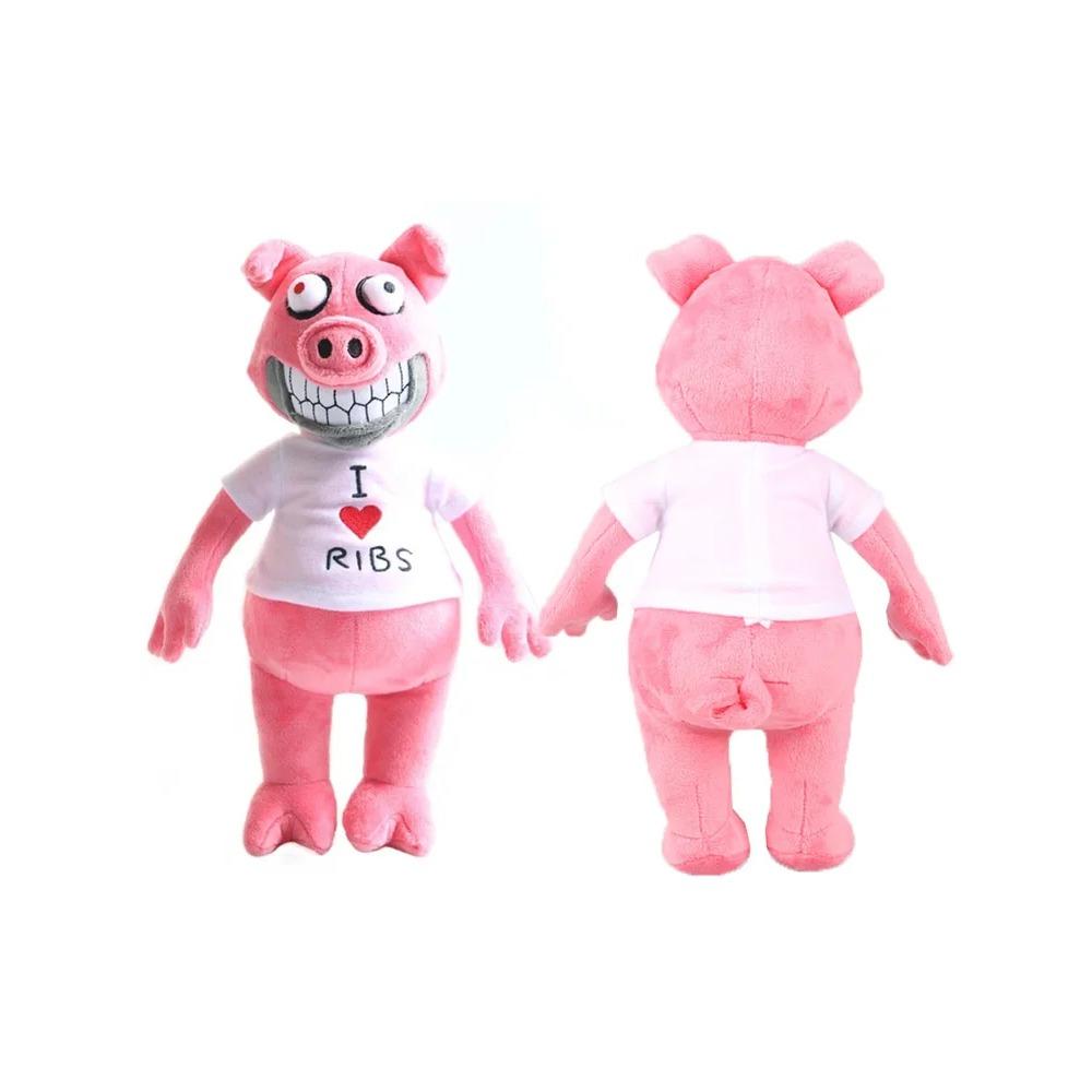 Gioco Dark Deception Peluche Giocattolo Orrore Hangry il Maiale Coniglio Fortunato Penny Pollo Ducky Spaventoso Peluche Giocattolo Morbido Bambola Regalo