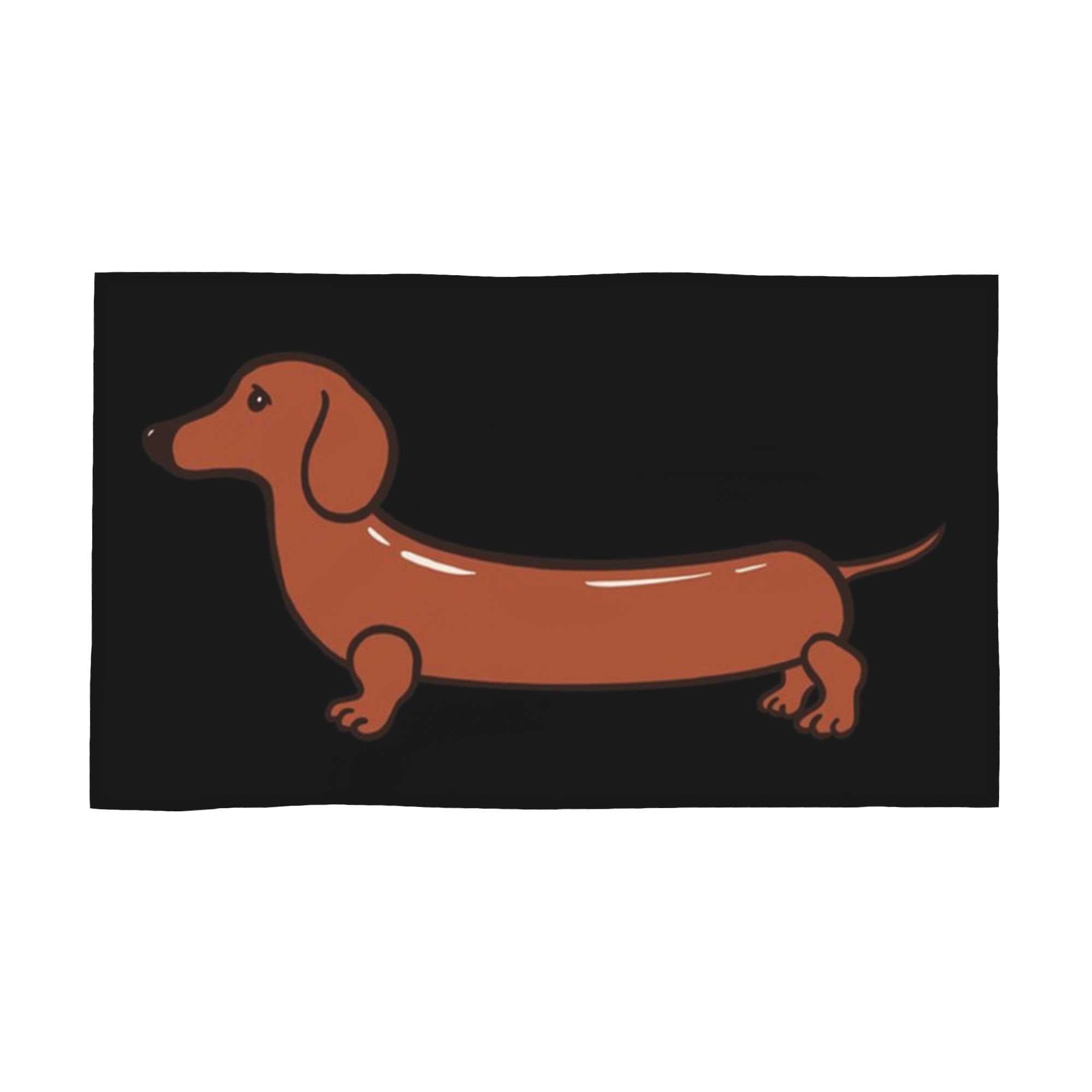 

Sausage Dog Puppy Funny Dachshund Soft Face Towel Quick Dry Pool Bath Cotton Towels Absorbent Quick W40*H60(CM)