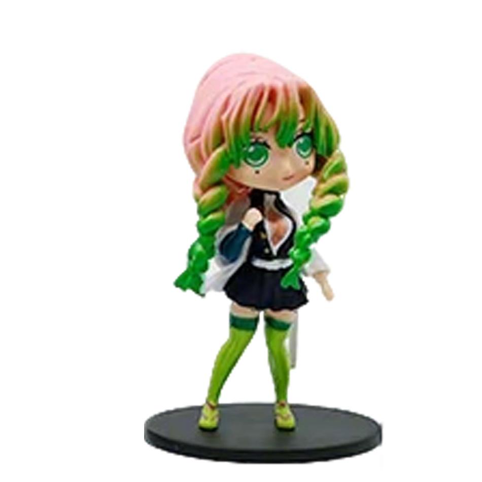 Anime Demon Slayer Figure Kamado Tanjirou Nezuko Action Figures Zenitsu Figurine Inosuke Kimetsu No Yaiba Figura PVC Model Toys