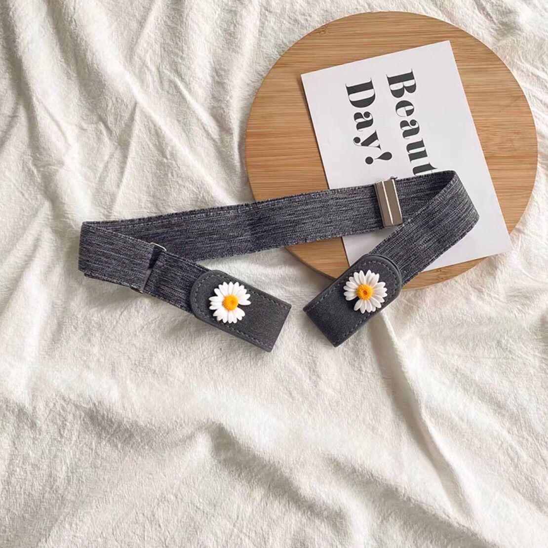 

Жіночий безшовний еластичний ремінь для джинсів - невидимий літній модний аксесуар без пряжок