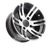 12 tums ATV Hjul Fälg Nav Aluminiumlegering Hög Styrka Ersättning för Fyrhjuling Go Kart Vagn Off Road Fordon