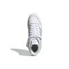 adidas Womens Forum Mid 'White Linen Green' (women's sizes) Cloud White / Linen Green / Gum Skate Shoes GX4578