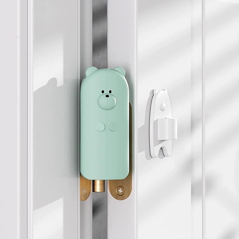 Door Stopper Baby Safety Lock Anti-Grip Silicone Finger Protector Easy To Install Anti Pinch Hand Children Security Protection