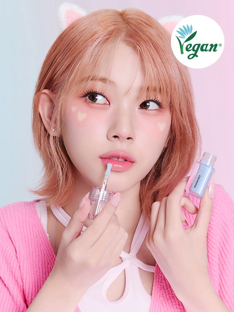 Lovely Cat Mood Change Lip Topper by Forencos - Kitten Blue (01) 1ea