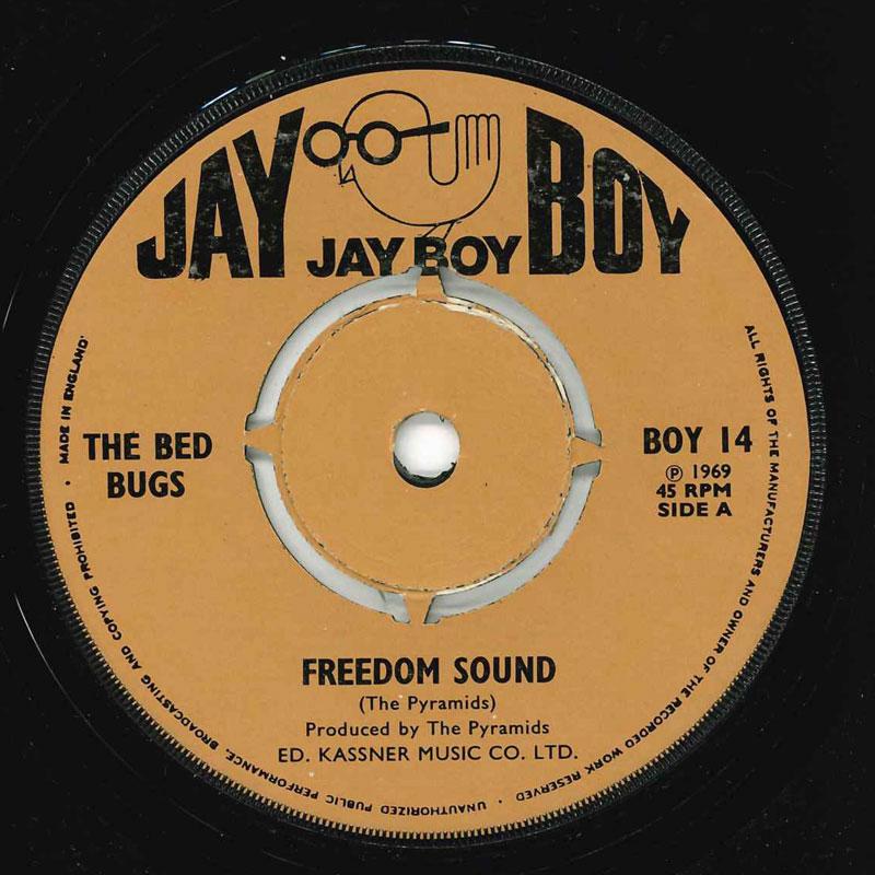 

7inch Record BED BUGS - Freedom Sound BOY14 Jay Boy 1969 UK Reggae, Ska & Dub Used