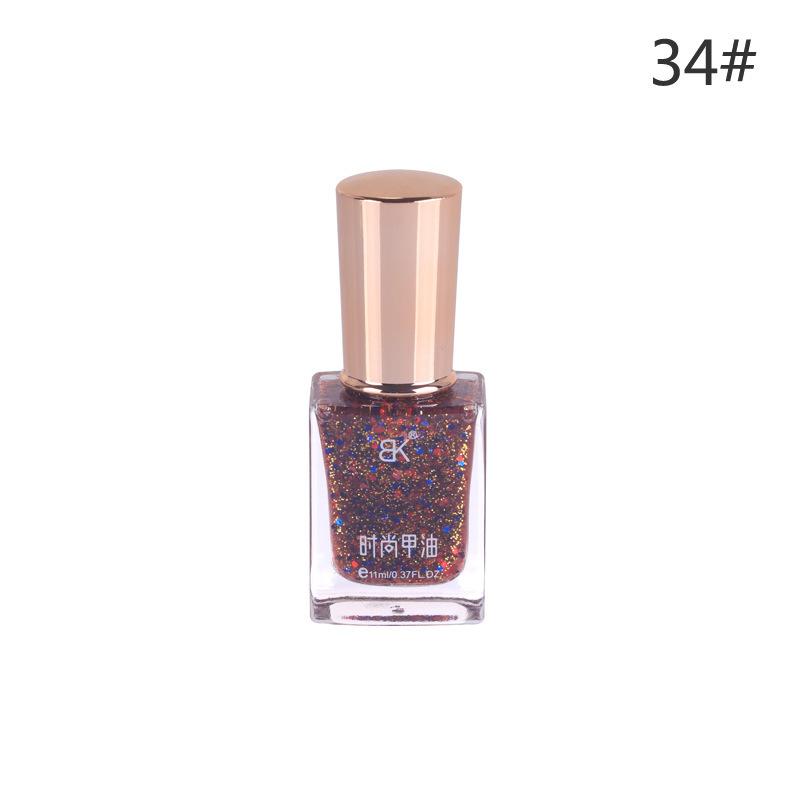 Oily Nail Polish Non-bake Fast Drying Non-peeling Transparent Nude Color Nail Salon Full Set of Nail Polish