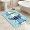 Personalized Name Stitch Dreams Living Room Non-Slip Area Rug Soft Carpet for Bedroom Kids Playroom Sofa Office Home Decor Doormat