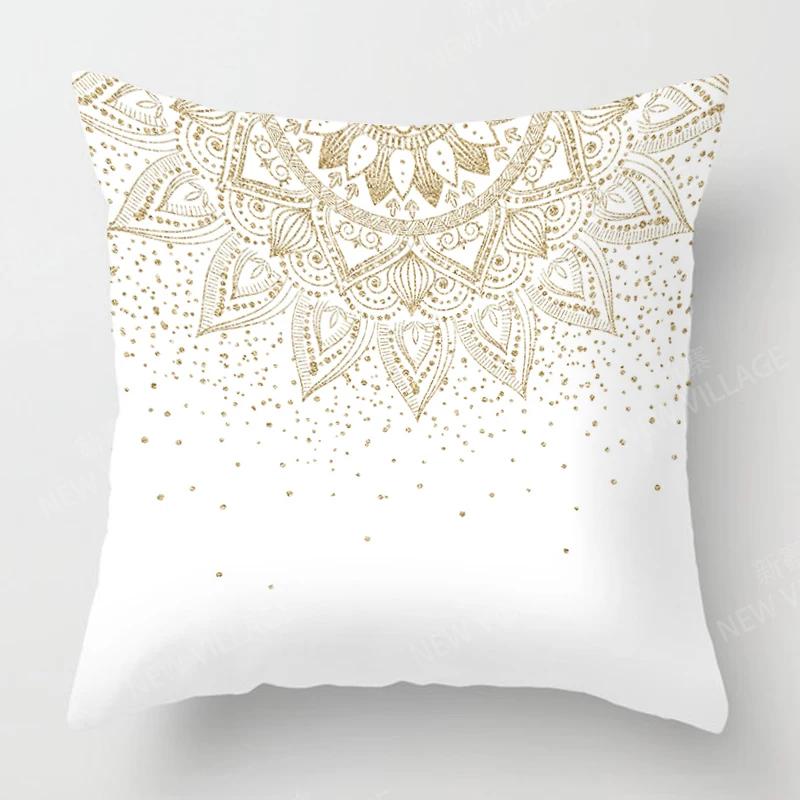 Nordic Fall Home Decor Throw Pillowcase Sofa Cushion Cover Modern 45x45cm 45*45 50x50 60x60cm 40x40 Boho Living Room Aesthetics